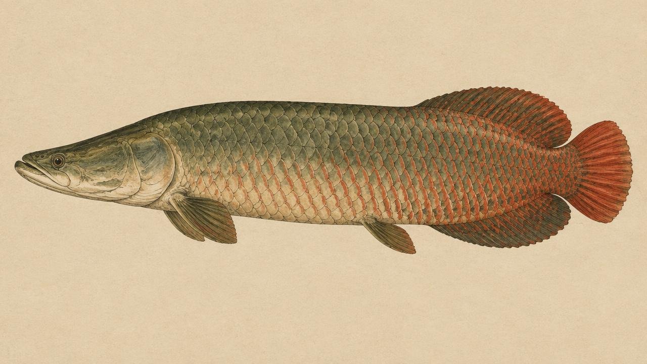 Ilustração de Pirarucu